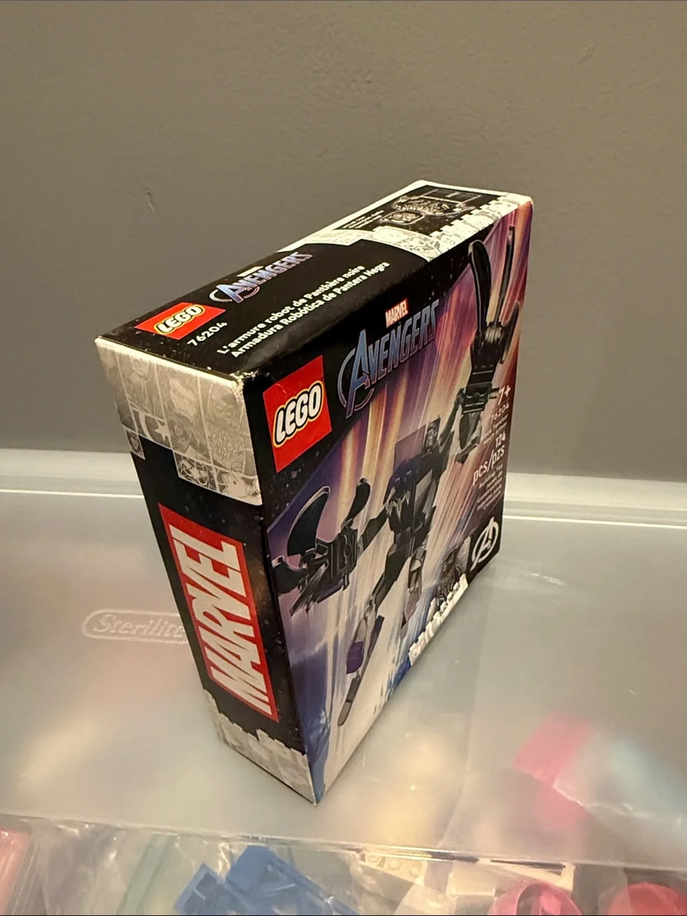 LEGO Avengers Black Panther Mech Armor - Black & Purple 76204